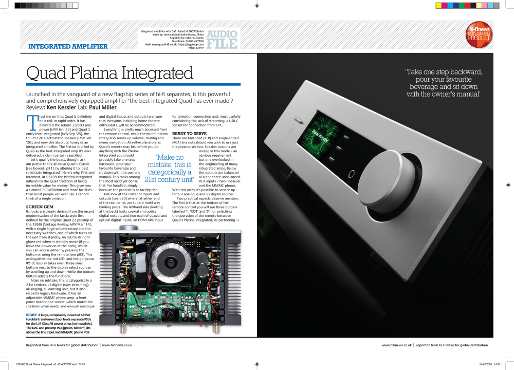 Platina Integrated